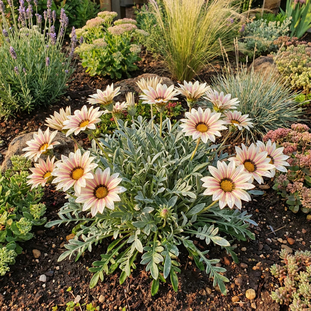 Cream Pink Gazania Flower Seeds for Planting Drought Tolerant Heirloom & GMO Free Seeds for Home Garden
 
 Sale