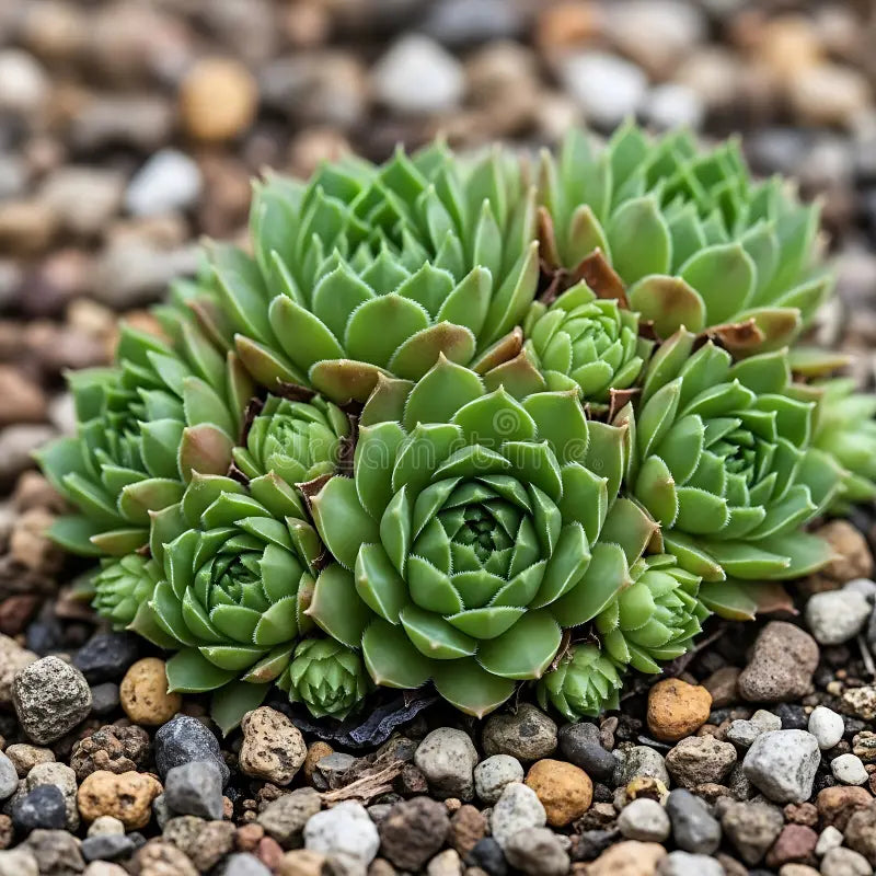 Hens and Chicks Flower seeds for Planting - Sun Loving, Heirloom & GMO Free Seeds for Home Garden
