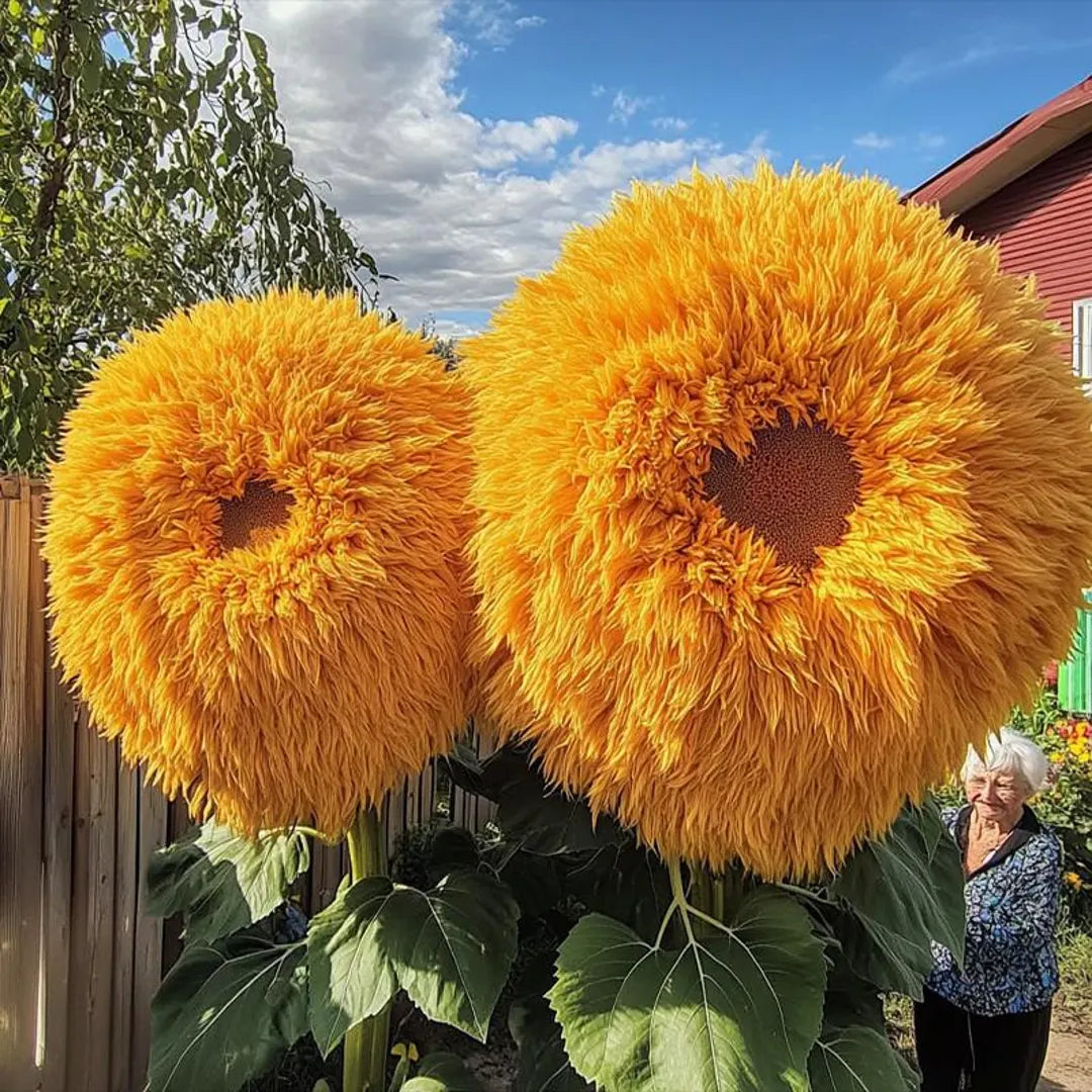 Yellow Teddy SunFlower seeds for Planting - Cut Flower Favorite, Heirloom & GMO Free Seeds for Home Garden