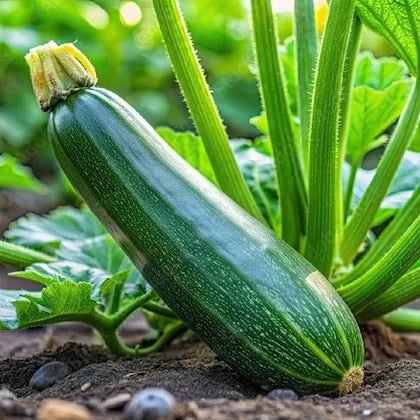 Bianco Di Trieste Zucchini Planting Seeds - Grow Fresh Zucchinis All Year