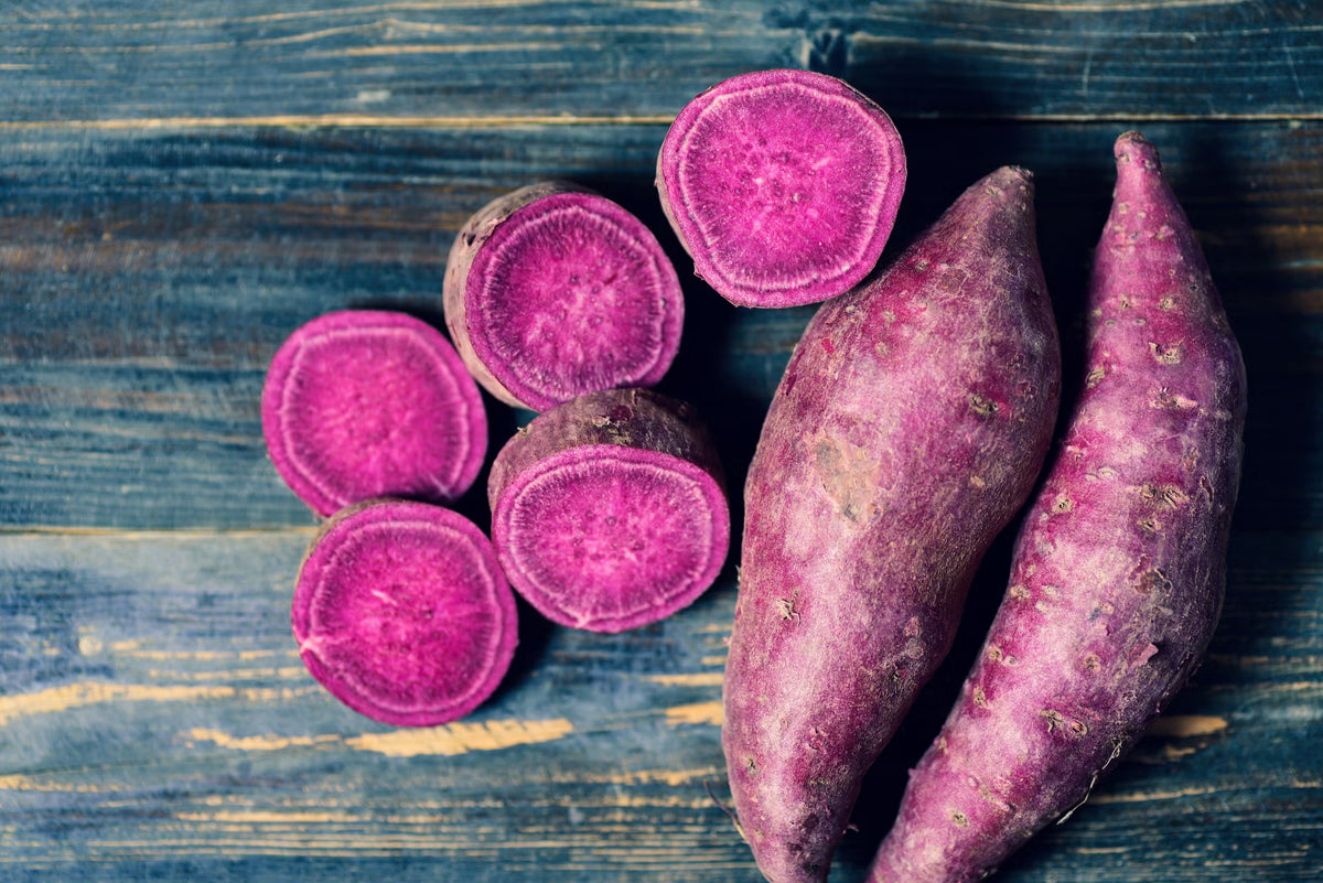 Light Violet Sweet Potato Seeds for Easy Planting, Premium Seeds seed packet for home gardening