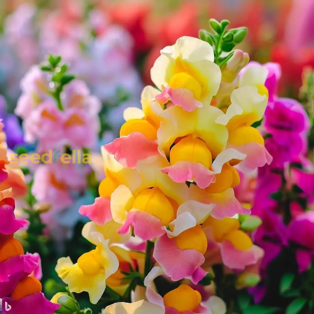 Snapdragon Flower Seeds For Planting  Colorful Annual & Biennial Garden Blooms
