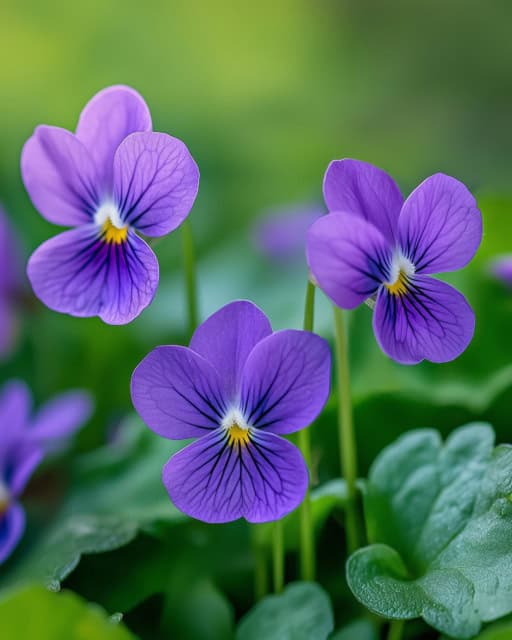 Violet Flower seeds for Planting - Premium Quality, Heirloom & GMO Free Seeds for Home Garden
